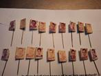 17 vintage Feyenoord speldjes, Verzamelen, Speldjes, Pins en Buttons, Ophalen of Verzenden, Gebruikt, Sport, Speldje of Pin
