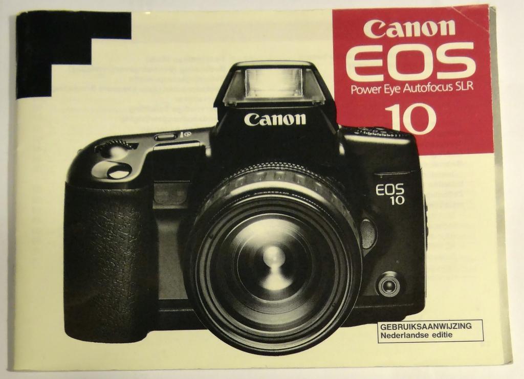 Canon handleidingen analoge Eos , Eos IX en EZ+EX Speedlites, Ophalen of Verzenden, Gebruikt, Spiegelreflex, Canon