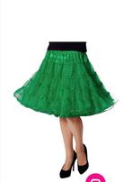 Petticoat 3 laags groen maat 36 ( carnaval ) als nieuw, Ophalen of Verzenden, Zo goed als nieuw, Maat 36 (S), Carnaval
