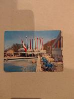 Oude briefkaart Expo '58 Brussel - Zwitsers paviljoen, Verzamelen, Ansichtkaarten | Buitenland, Ophalen of Verzenden, 1940 tot 1960