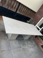 Natuursteen Tafel - 100x220 cm, Ophalen, Gebruikt, Rechthoekig, Overige materialen