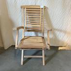 Tuinstoel - armleuningen - Teakhout - opklapbaar - TTM Wonen, Tuin en Terras, Tuinstoelen, Www.ttmwonen.nl, Teakhout, Nieuw, Ophalen of Verzenden