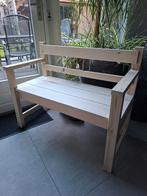 Houten bank Tuinbank Kinderbank Handgemaakt Homemade, Ophalen, Zo goed als nieuw, Hout