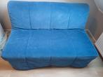 Blauwe Lycksele hoes - Ikea slaapbank, Ophalen, Tweepersoons, 75 tot 100 cm, Zo goed als nieuw