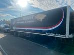 Trailer met klep  stuuras, Zwart, Bedrijf, Te koop