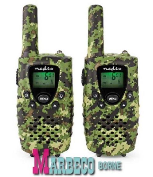 Portofoon,Walkie Talkie set, max. 8KM, USB lader, incl. batt, Telecommunicatie, Portofoons en Walkie-talkies, Nieuw, Portofoon of Walkie-talkie
