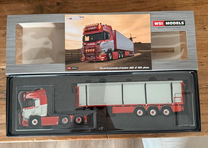 WSI S. Verbeek Scania, Hobby en Vrije tijd, Modelauto's | 1:50, Nieuw, Wsi, Ophalen of Verzenden