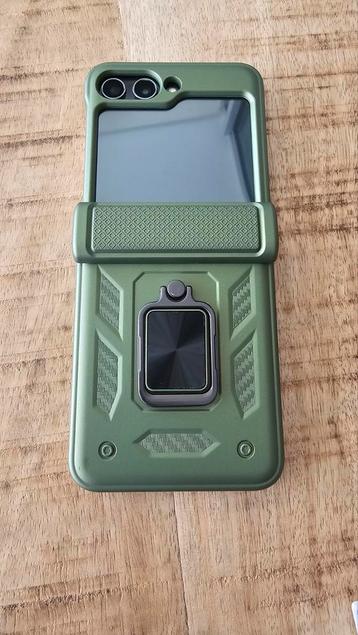 Samsung Galaxy Flip Beschermhoes met Ring - Nieuw beschikbaar voor biedingen