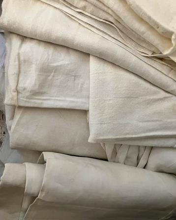oud linnengoed textiel gezocht beschikbaar voor biedingen