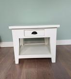 Witte salontafel met lade, Huis en Inrichting, Ophalen, Gebruikt, 50 tot 100 cm, 50 tot 75 cm