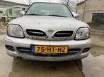 Nissan Micra 1.4 55KW 3D 2001 Grijs, Auto's, Nissan, Voorwielaandrijving, Stof, 4 cilinders, 840 kg