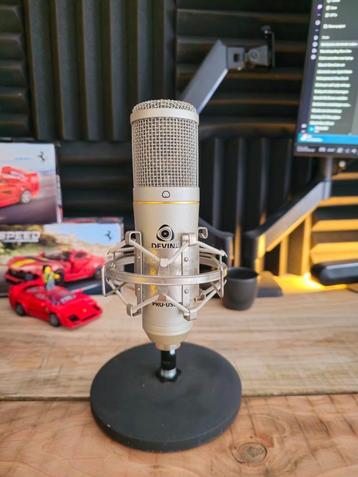 Devine PRO-USB1 microfoon met standaard en shockmount beschikbaar voor biedingen