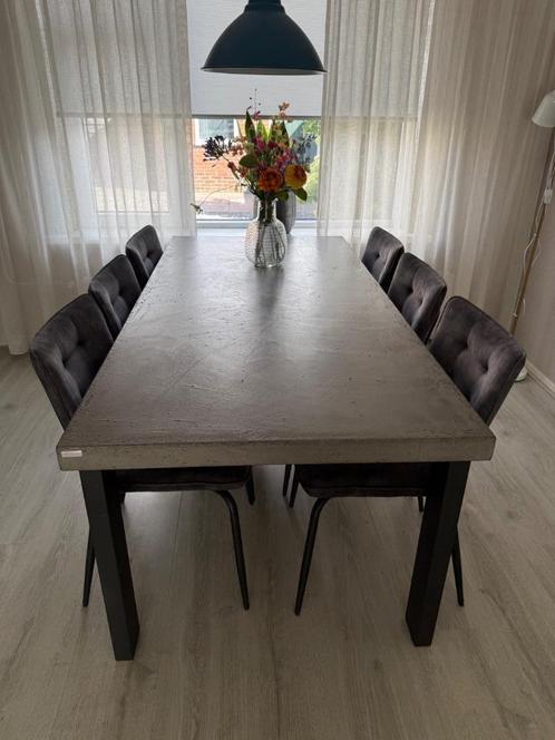 Te koop eettafel, Huis en Inrichting, Tafels | Eettafels, Zo goed als nieuw, 50 tot 100 cm, 150 tot 200 cm, Vijf personen of meer