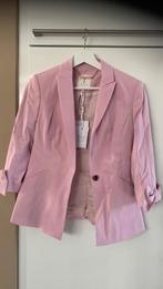 Ted Baker blazer met strikmouwen roze/lila maat 36 (nieuw), Nieuw, Ophalen of Verzenden, Jasje, Roze