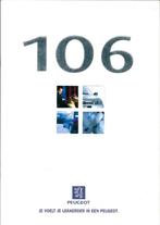 Folder Peugeot 106 1996, Ophalen of Verzenden, Gelezen, Peugeot
