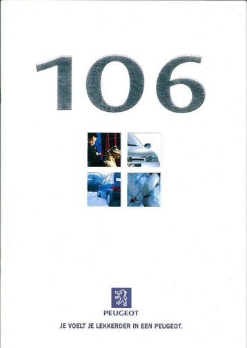 Folder Peugeot 106 1996 beschikbaar voor biedingen