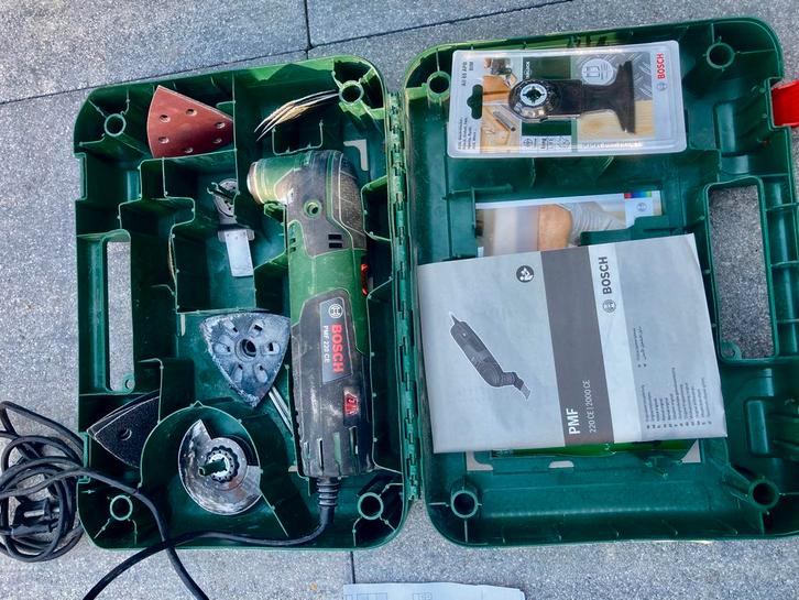 Bosch PMF 220 CE Multitool, Doe-het-zelf en Verbouw, Gereedschap | Overige machines, Gebruikt, Ophalen of Verzenden