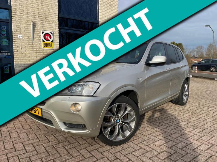 BMW X3 XDrive20i Upgrade Edition-NAV-NL AUTO- LEER, Auto's, BMW, Bedrijf, Te koop, X3, 4x4, ABS, Airbags, Airconditioning, Alarm