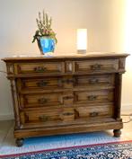 Antieke eiken ladekast, Antiek en Kunst, Antiek | Meubels | Kasten, Ophalen