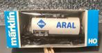märklin 4440 Aral tankwagon, Wisselstroom, Gebruikt, Ophalen of Verzenden, Wagon