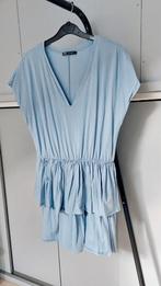 Nieuwe Zara jurk volant met laagjes maat 38, Kleding | Dames, Maat 38/40 (M), Blauw, Zara, Ophalen of Verzenden