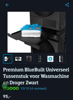Tussenstuk voor wasmachine en droger/zwart, Ophalen, Zo goed als nieuw