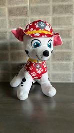 Paw Patrol knuffel  Marshall 26 cm hoog, schoon en heel, Ophalen of Verzenden, Zo goed als nieuw, Hond
