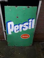 Persil emaille bord groot, Ophalen, Gebruikt, Reclamebord