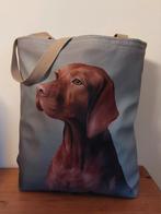 Tas/shopper ' Visla/ Rhodesian Ridgeback/Teckel ', Ophalen of Verzenden, Nieuw, Beige, 30 cm of meer