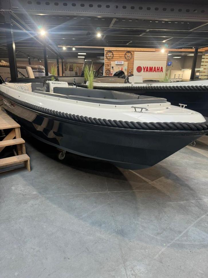 2de Kerstdag geopend - Topcraft 484 - Yamaha 8pk High thrust, Watersport en Boten, Sloepen, Zo goed als nieuw, Tot 10 pk, 3 tot 6 meter