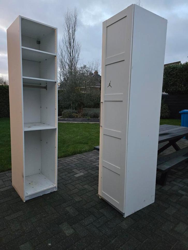 Gratis 2 IKEA Pax kasten voor garage/schuur, Huis en Inrichting, Kasten | Stellingkasten, Gebruikt, Ophalen