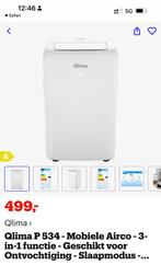 Qlima P 534 mobiele airco (koelcapaciteit 3,34 kW), Ophalen, Zo goed als nieuw, Afstandsbediening