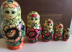 Matroesjka, 5-delig, 19 cm, Verzamelen, Poppetjes en Figuurtjes, Ophalen of Verzenden, Gebruikt