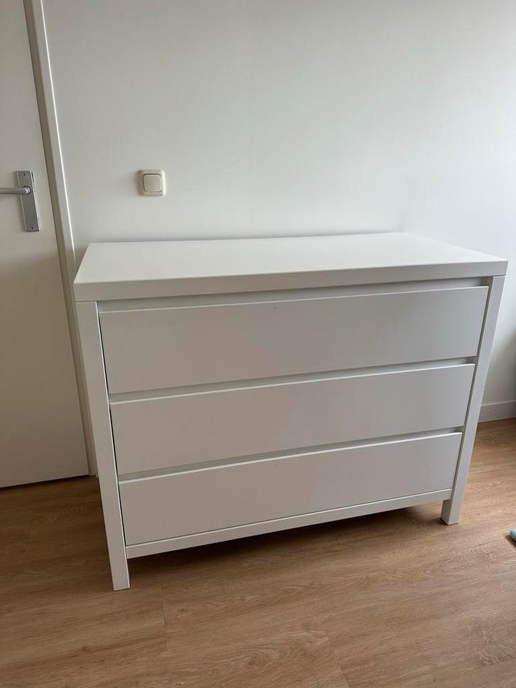 Bopita Corsica Commode - Wit, Kinderen en Baby's, Kinderkamer | Commodes en Kasten, Gebruikt, Commode, 90 tot 105 cm, 100 cm of meer