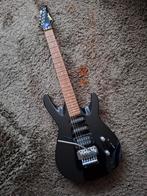 Washburn elektrische gitaar zwart met Gibson hoes., Ophalen, Gebruikt, Overige merken