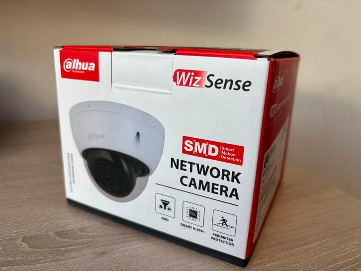 Dahua 4MP Infrarood IP Dome Camera 2X, Audio, Tv en Foto, Videobewaking, Nieuw, Buitencamera, Ophalen