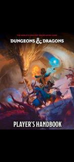 Player's Handbook 5e DnD, Dungeons & Dragons, Een of twee spelers, Ophalen of Verzenden, Nieuw, Wizards of the Coast
