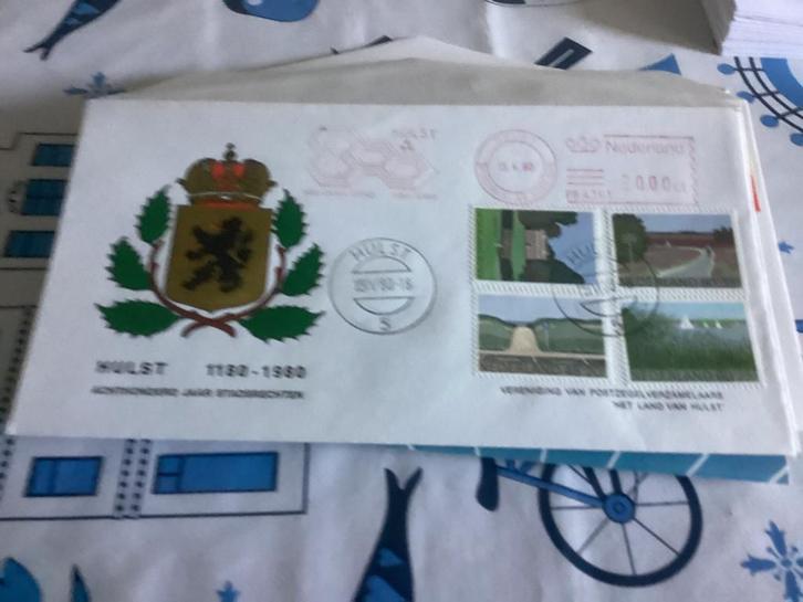No4197 Hulst 800 jaar stadsrechten 15-4-1980 Heb ook van, Postzegels en Munten, Postzegels | Eerstedagenveloppen, Onbeschreven