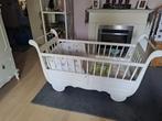 Brocante  Witte Baby Bedje Compleet met Toebehoren, Ophalen, Zo goed als nieuw, Ledikant