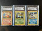 Charmeleon, Ivysaur, Wartortle CGC 10 - 3 in 1 Deal!, Hobby en Vrije tijd, Verzamelkaartspellen | Pokémon, Ophalen of Verzenden