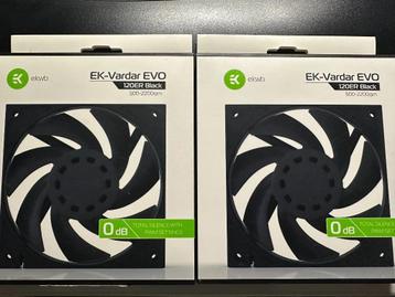 [NIEUW] 2x EKWB EK Vardar EVO 120ER Black | 120x120x25 beschikbaar voor biedingen