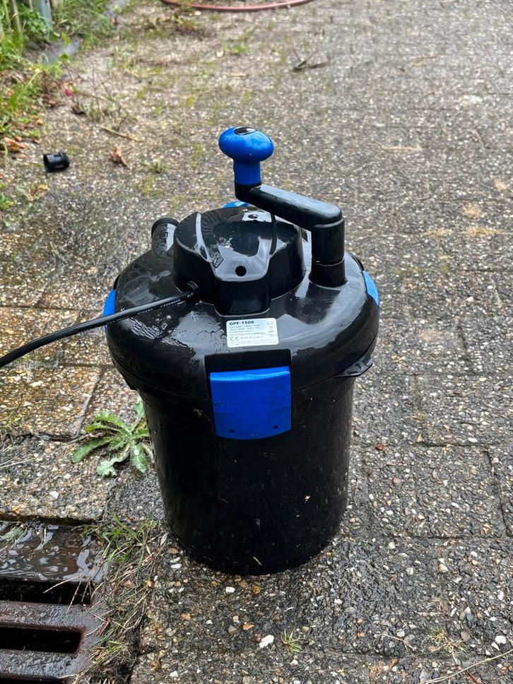 Pontec PondoPress Vijverfilter, Tuin en Terras, Vijver-toebehoren, Gebruikt, Vijverfilter, Ophalen of Verzenden