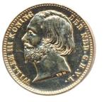Nederland Gouden 5 gulden 1851 Willem 3, Postzegels en Munten, Goud, Ophalen of Verzenden