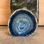 Agaat standvlakken blauw, Ophalen of Verzenden, Mineraal