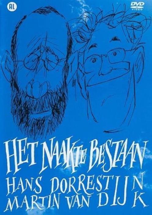 Het naakte bestaan - Hans Dorrestijn en Martin van Dijk, Cd's en Dvd's, Dvd's | Cabaret en Sketches, Zo goed als nieuw, Stand-up of Theatershow