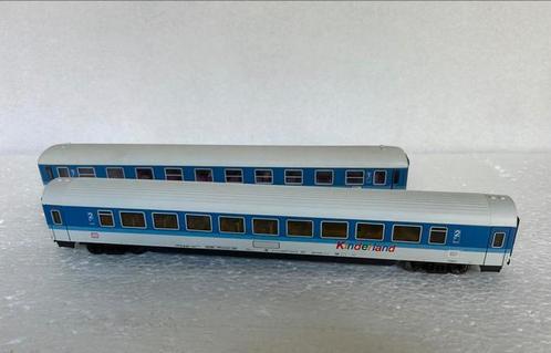 Fleischmann SET (2) 5176K/5674K H0 Personenrijtuig van de DB, Hobby en Vrije tijd, Modeltreinen | H0, Zo goed als nieuw, Wagon