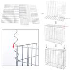 Schanskorf Metalen Stenen Mand 100x80x30 cm, Tuin en Terras, Verzenden, Nieuw, Overige typen