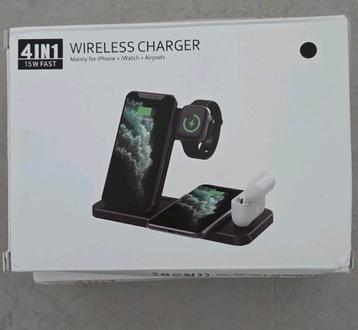 4in1 wireless charger beschikbaar voor biedingen