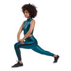 Reebok Studio High Rise Legging, Heritage Teal, M, Nieuw, Maat 38/40 (M), Verzenden, Nieuw, Groen