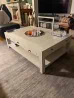 Chique salontafel uit Zoute Interieur (Knokke), Huis en Inrichting, Tafels | Salontafels, Ophalen, Rond, 50 tot 100 cm, Zo goed als nieuw